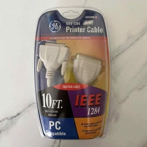 10 ft IEEE-1284 DB25 Parallel Printer Extension Cable Male/Female LPT Modem PC - Picture 1 of 6
