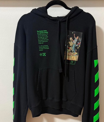 OFF WHITE Felpa con cappuccio Off White taglia S