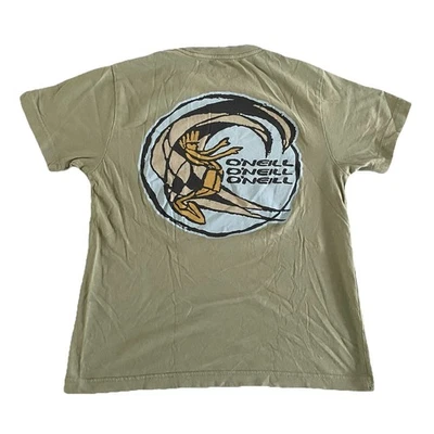 Camiseta Oneill Surfing Gráfica Niños Calce Estándar Mediana Verde Spike Tee Wave Foto 1 de 4