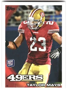 Taylor Mays 2010 TOPPS #123 RC San Francisco 49ers - Picture 1 of 2