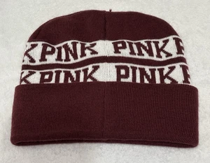 Victoria's Secret Gorro Rosa Granate || Usado - Imagen 1 de 5
