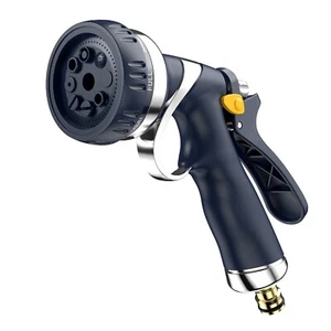 VOXON Garden Hose Spray Gun with 8 Adjustable Patterns, 100% Heavy Duty Metal... - Picture 1 of 10
