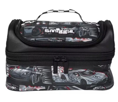 Genuine Australia Smiggle Racing Cars Lunch Box