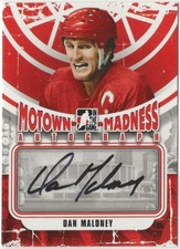 2012 2012-13 ITG Motown Madness Autographs #ADMA Dan Maloney In The Game Auto