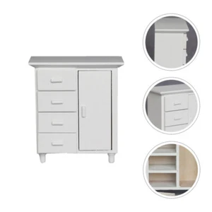 Mini House Holzschrank Schubladenschrank Micro Scene Layout Schrank - Bild 1 von 12