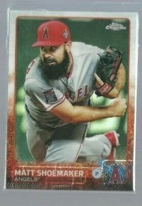 2015 Topps Chrome Refractors #75 Matt Shoemaker (ref55597) - Picture 1 of 1