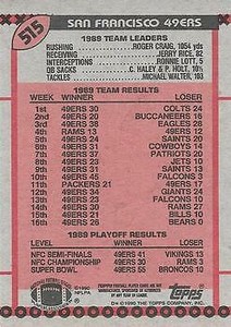 1990 Topps Disclaimer Back Football Cards w/Hash Marks Variations 401-528 U Pick