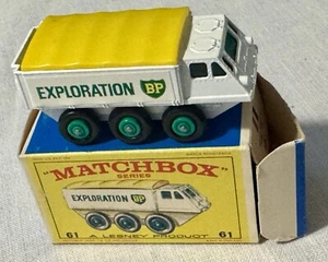 MATCHBOX ALVIS STALWART BP EXPLORATION #61 NEW W/ ORIGINAL BOX LESNEY DIECAST - Picture 1 of 12