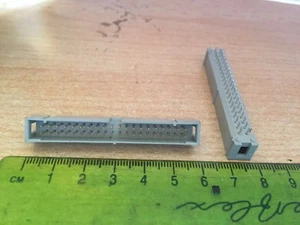 IDC Box Header   40 way  straight  pins    2 pieces per order       Z1718 - Picture 1 of 1