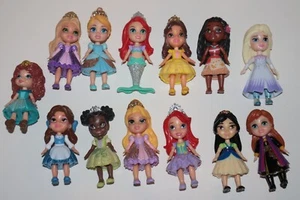 Disney Princess Toddler Mini Doll 3" Figures Toys 13 Figures - Picture 1 of 1