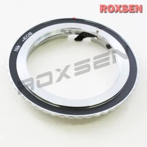 High precision Nikon F Mount AI-S Lens To Canon EOS EF Adapter 7D 750D 70D 5D II - Picture 1 of 2