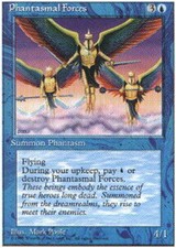 Phantasmal Forces X4 (4th Edition) MTG (NM) *CCGHouse* Magic