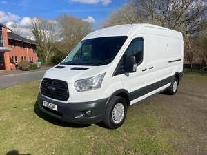 FORD TRANSIT MK8 LWB MEDIUM ROOF 65REG NO VAT - Picture 1 of 9
