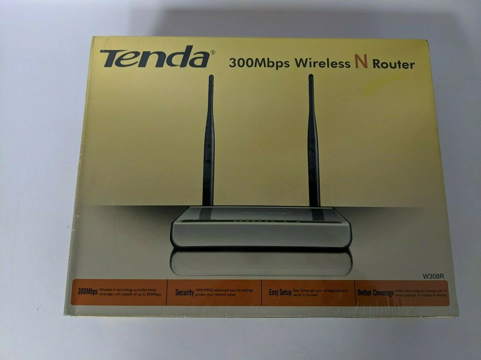 TENDA 300Mbps Wireless N Router - Image 1 of 4