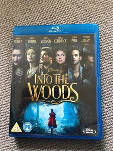 Into The Woods Blu-ray Disney Anna Kendrick Meryl Streep Like New 1stPress R:abc - Picture 1 of 3