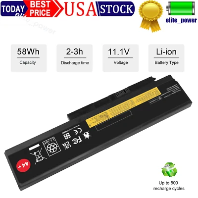 NEW Laptop Battery For Lenovo ThinkPad X230 X230i X230s X220 X220i X220s 4400mAh — 第 1/4 张图片