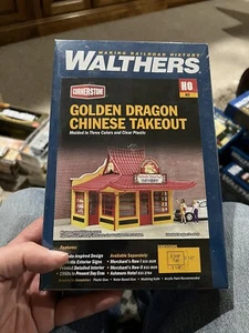 NUOVO Walthers Golden Dragon kit cinese da asporto treno scala HO SPEDIZIONE GRATUITA US - Foto 1 di 3