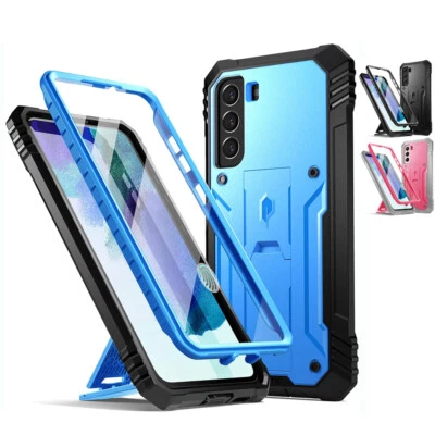 Capa suporte embutido + protetor de tela para Galaxy S23 S24 FE S20 FE 5G - Imagem 1 de 4