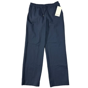 New Lululemon Size Medium Straight Leg Mid Rise Pant Luxtreme Regular TRNV Navy - Picture 1 of 10