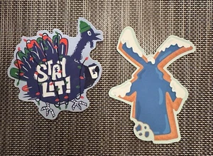 Lot of 2 DUTCH BROS Stickers - Picture 1 of 3