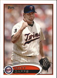 2012 Topps Mini Baseball Card Pick 501-661