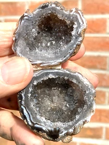NATURACHAT "OCCO" GEODE MIT DECKEL - 2 1/4 ZOLL lang - Bild 1 von 8