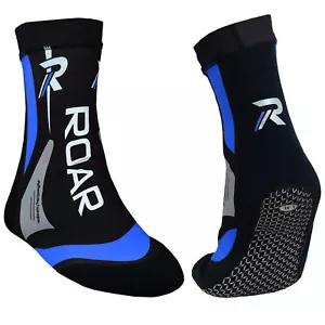 ROAR MMA Grip Fight Training Boxing Piede Neoprene Calze Scarpe Pad Guardia - Foto 1 di 9