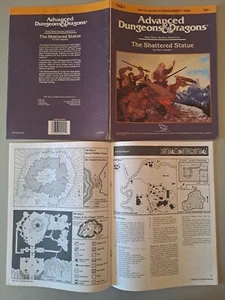 AD&D - The Shattered Statue DQ1 TSR 9221 - Picture 1 of 1