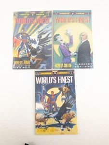 World's Finest: Superman & Batman #1-3 Complete Set (1990 DC) - Sleeved - Picture 1 of 7