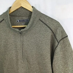 Pebble Beach Performance Herren XL Viertel-Reißverschluss Golf sportlich feuchtigkeitsableitend - Bild 1 von 11