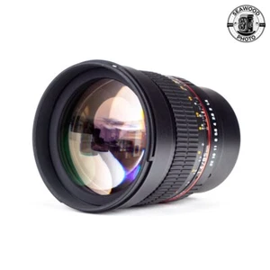 Rokinon 85mm f/1.4 Full Frame Lens for Micro Four Thirds LN - Picture 1 of 6