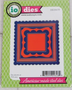 Impression Obsession All In One Frames Square 2 Set Die Cut, DIE294-YY - Picture 1 of 2