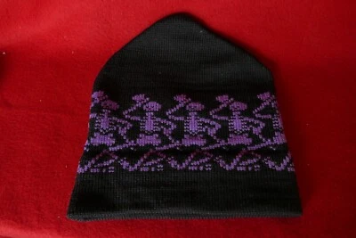 Gorro de esquí 100 % lana Moriarty of Stowe Grateful Dead nuevo stock antiguo hecho a mano Foto 1 de 4