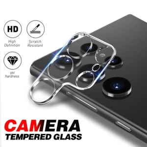 For Samsung S25 S24 S23 S22 S21 Ultra Plus Tempered Glass Camera Lens Protector - Picture 1 of 11