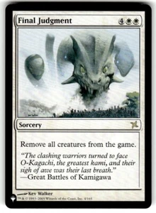 Final Judgment The List Reprints NM MTG MAGIC - Picture 1 of 1