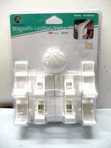 Magnifeko Sistema de Bloqueo Magnético para Puerta de Armario y Cajones Juego de 4 Piezas - Imagen 1 de 2