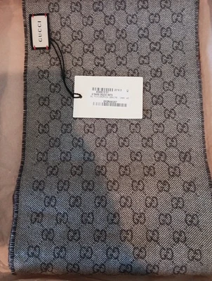 Bufanda de lana floral y con logotipo GUCCI NUEVA CON ETIQUETAS, ROSA FLORAL, VER fotos Foto 1 de 4