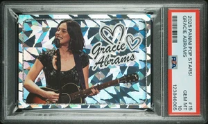 Gracie Abrams 2025 Panini Pop Stars! Stickers #15 RC Silver Foil PSA 10 Gem Mint - Picture 1 of 4