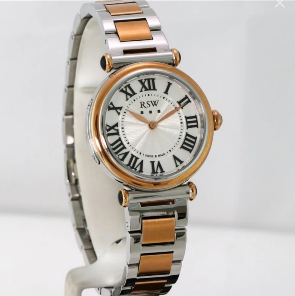 RSW • Reloj Suizo • Acero Inoxidable • PVD Oro Rosa • Cuarzo 33mm • 5ATM RSWL102 Foto 1 de 4