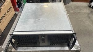 DVS 4U Rackmount Servergehäuse + Alphacool LCD Display, 2x SSD Slots, 3 Lüfter - Bild 1 von 11