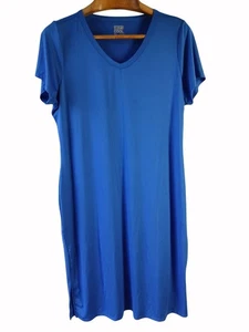 32 DEGREES Womens Cool T Shirt Dress Size XL Moisture Wicking Side Slits - Picture 1 of 11