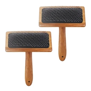 2pcs Wool Carders, Wool Carding Comb, Hand Carders for Wool, Comb Bamboo4066 - Picture 1 of 9
