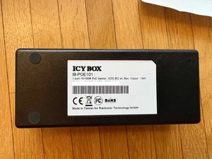 ICY BOX IB-PoE101 PoE Injektor – IEEE802.3af · 10/100 · 1 Port - Bild 1 von 6