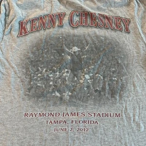 Maglietta Kenny Chesney Concert 2012 Medium Raymond James Tampa Stadium - Foto 1 di 6