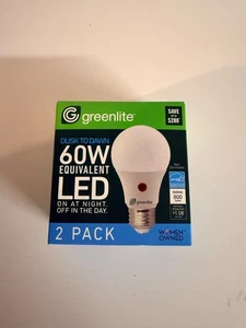 Greenlite Dusk to Dawn 60W Equivalent LED Bulb - Picture 1 of 4