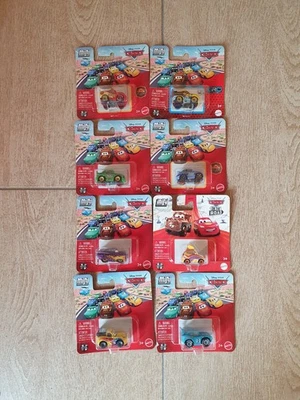 MACCHINE DISNEY PIXAR CARS MINI RACERS RACER METAL - Immagine 1 di 4