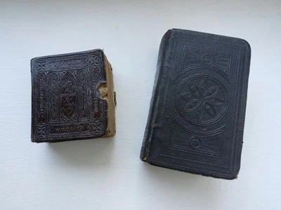 Two Antique Bible Books, Verbum Sempiturnum And Wesley's Hymns. 1693 & 1779. - Image 1 of 4