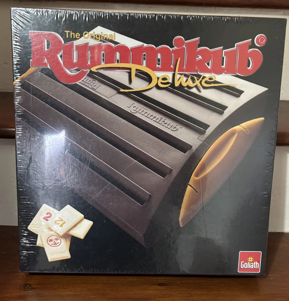 Rummikub Deluxe Vintage Original Family Tile Game 1996 Made By Goliath New - Image 1 of 1