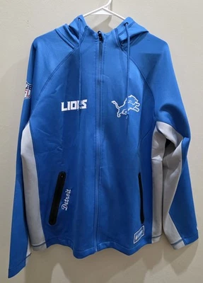 New Era Detroit Lions Full Zip Hoodie Jacket, SIZE L, New With Tags - Image 1 of 4