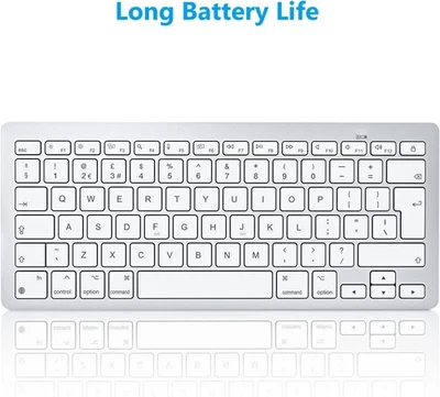 OMOTON Bluetooth Wireless Keyboard for Mac keyboard for Mac MacBook iMac Mini - Image 1 of 4